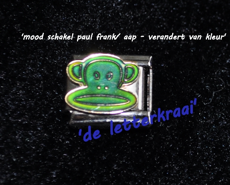 MOOD PAUL FRANK / AAP -verandert van kleur- 9mm luxe schakel